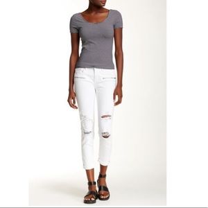 Vigoss distressed cropped Thompson Tomboy jeans